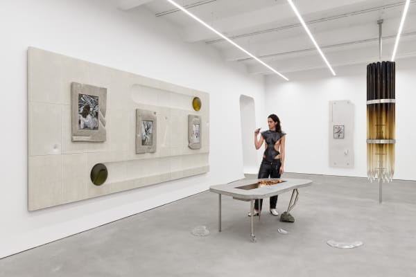 exhibition view, Nest, Klára Hosnedlová, Kraupa-Tuskany Zeidler, Berlin 2020