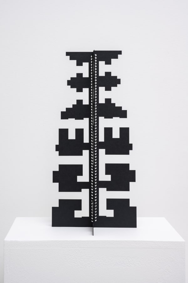Sofía Clausse WELL WELL, 2021 Paper pulp and acrylic 40 x 20 x 20 cm