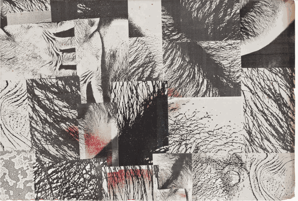 Hudinilson Jr. Untitled, 1982 Collage with photocopy on paper 75 x 112 cm