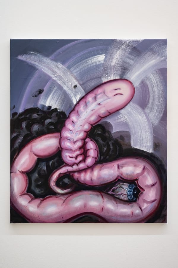 Hannah Bays The Strangulating Tendrils of Self Doubt, 2021 Oil on canvas 70 x 60 cm