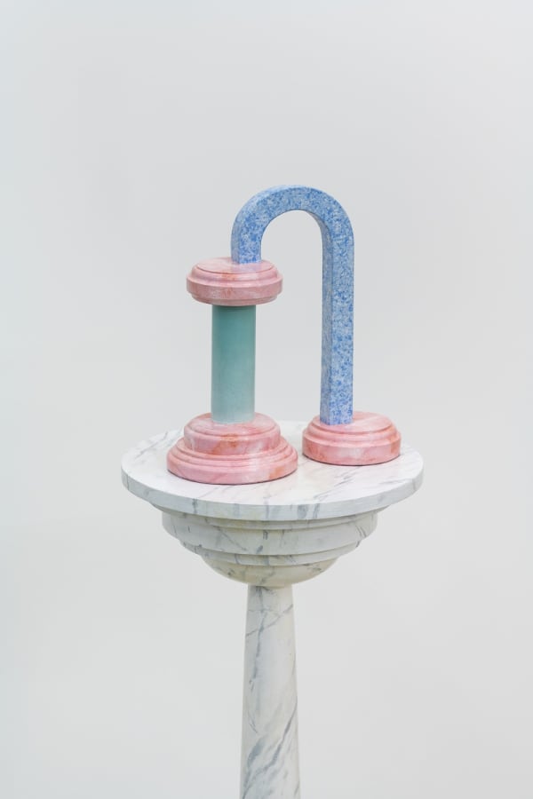 Ana Kazaroff Russian for Free, 2021 Oil on wood 22 x 10 x 19 cm 105 x 32 x 24 cm (with a stand)