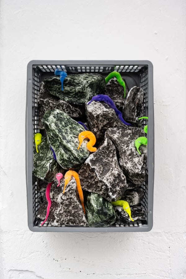 Dominic Myatt Speak softly, they love you, 2022 Mixed media, found objects