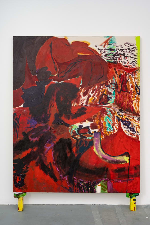 Mengxi Zhang Signs Of..., 2022 Acrylic on canvas 160 x 130 cm