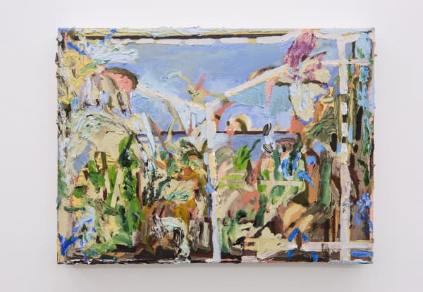 Mirela Cabral Handrail 8, 2022 Oil on canvas 30 x 41 cm