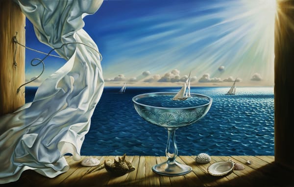 SAFE HARBOR PRINT ON CANVAS 26 x 45 INCHES Signed and Numbered Limited Edition