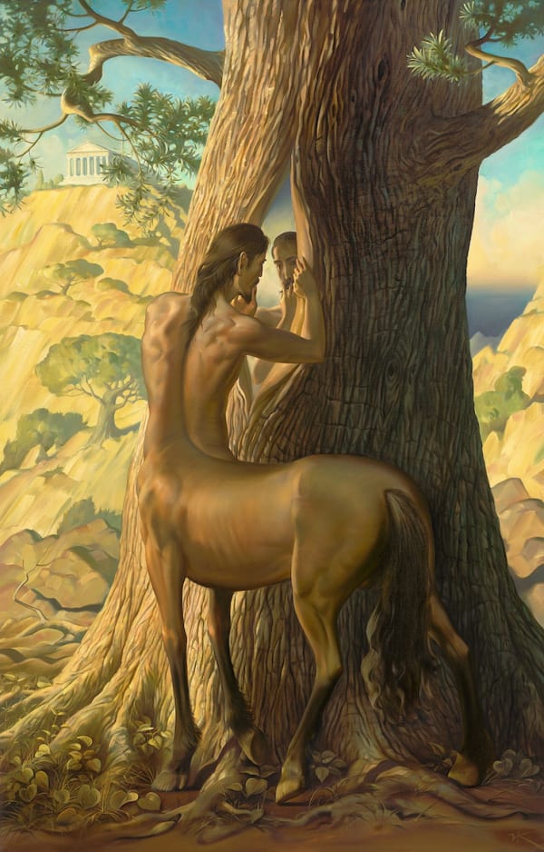 SELF COGNITION PRINT ON CANVAS 38 x 24.5 INCHES Signed and Numbered Limited Edition