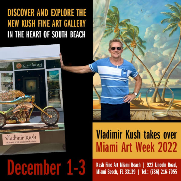 Vladimir Kush Takes Over Miami Art Week 2022