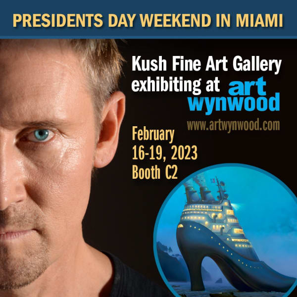 Vladimir Kush Presents "The Life in the Mirror of Metaphor" in Art Wynwood Miami 2023