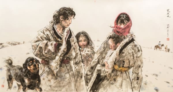 Ai Xuan, Wind at Deserted Land, 2015