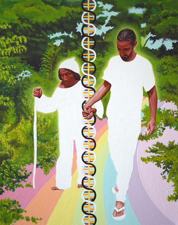 Kyle Szpyrka, Walking The Rainbow, 2022