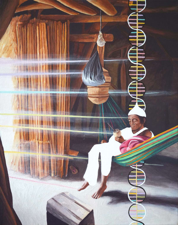 Kyle Szpyrka, Receiving The Rainbow, 2022