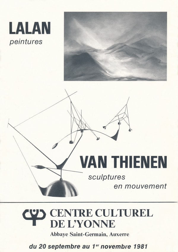 LALAN paintings – VAN THIENEN kinetic sculptures