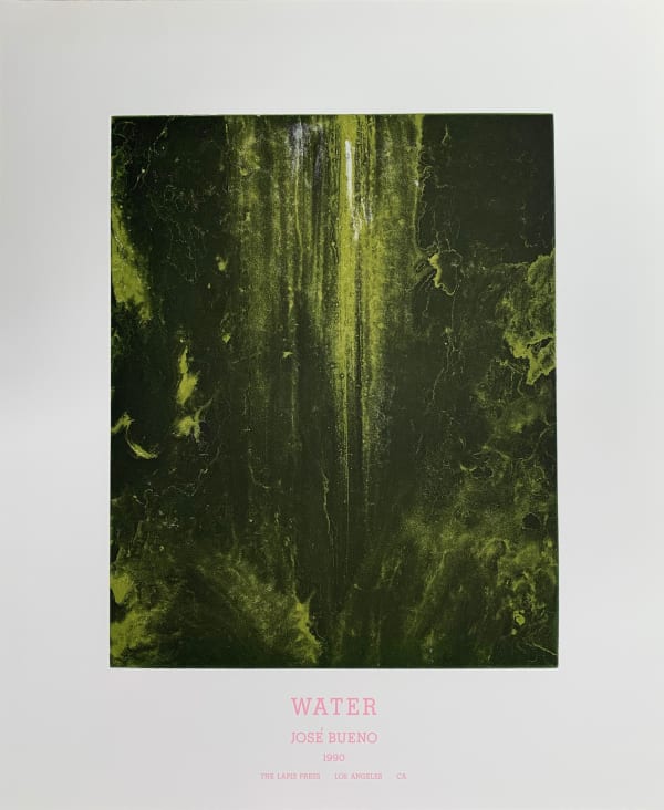 Joe Goode Water (Poster), 1990