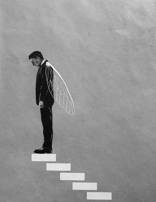 Chiho Harazaki Cicada man 1, 2023