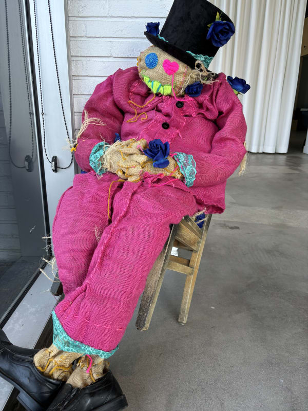 RE: PURPOSE A Public Facing Art Instllation at the Beverly Connection, Los Angeles Chenhung Chen, Jynx Prado and Stephanie Sherwood Installation View 2024