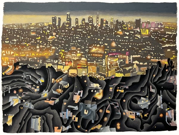 SUSAN LOGORECI Runyon Canyon (Night Walk), 2024