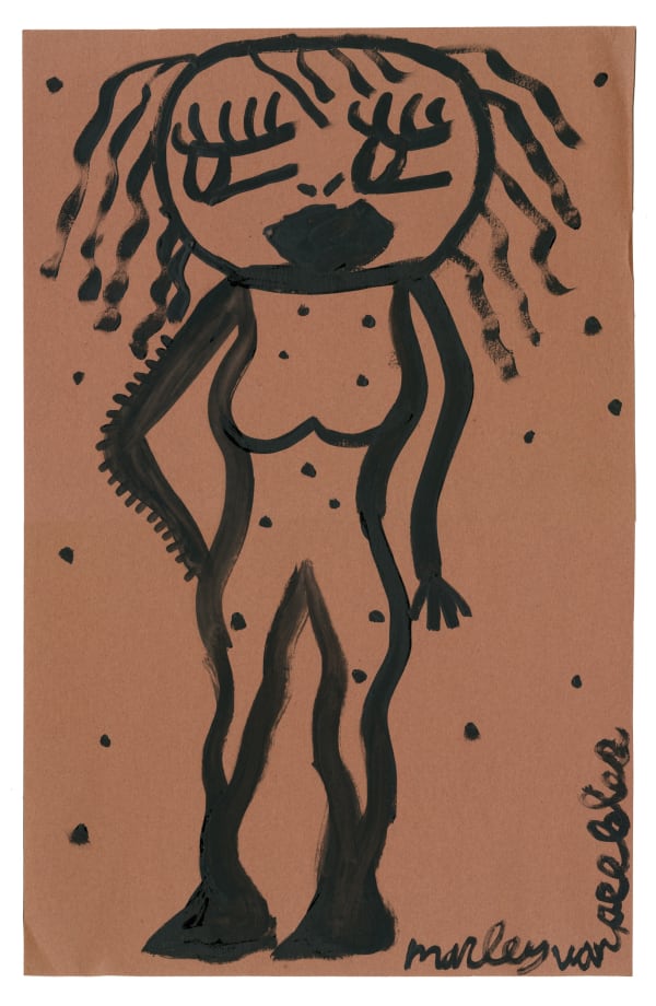 MARLEY VAN PEEBLES Woman With Long Lashes , 2021