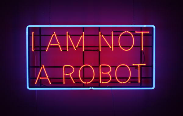 DAVID OTIS JOHNSON I Am Not A Robot, 2025