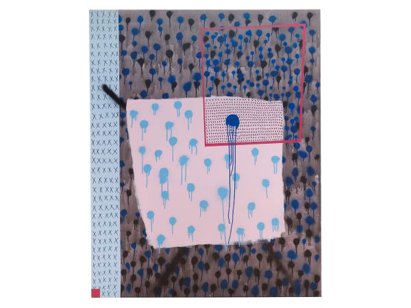 Holly Tempo, Red, Black and Blue - 2018