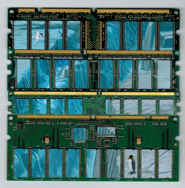 Axel Wilhite, Crack in Larsen C - 2017