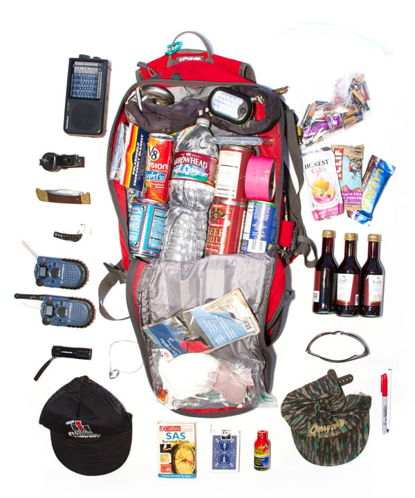 Alison Stewart, Sam's Bug Out Bag - 2015