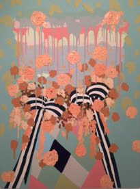 Ana Rodriguez, Untitled (Orange) - 2017