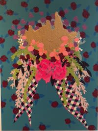 Ana Rodriguez, Untitled (Gold) - 2017