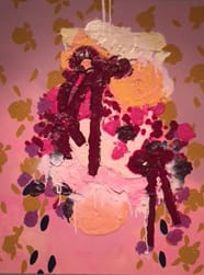 Ana Rodriguez, Untitled (Burgundy) - 2017