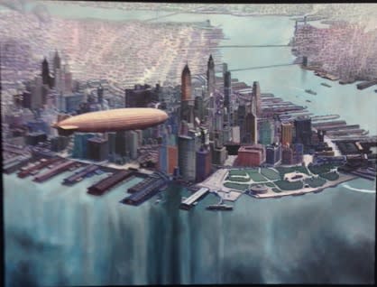 Michael Rosenfeld, Blue City II - 2017