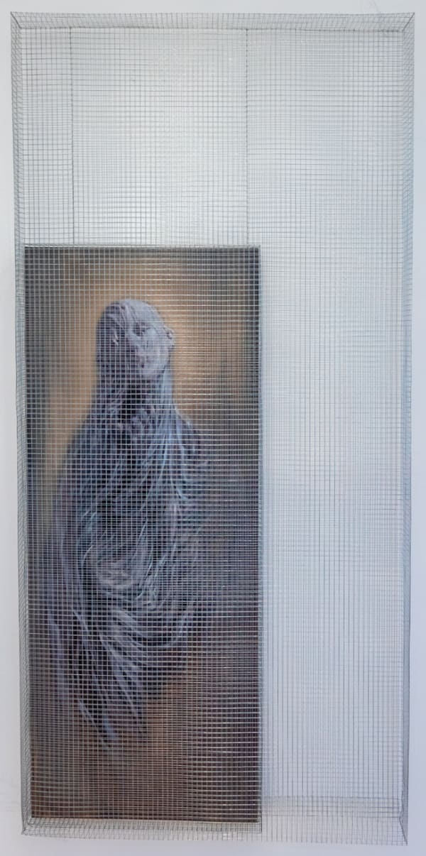 Kyong Boon Oh, Worship - In veil 1, 2021-2022