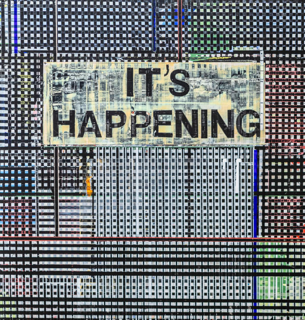 Michael Freitas Wood, It's Happening, 2018