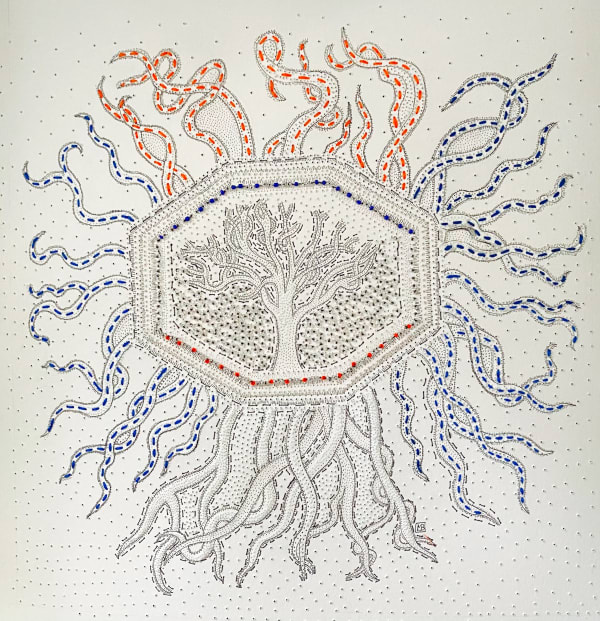 Marthe Aponte, Meditation on the Sacred 2, 2022