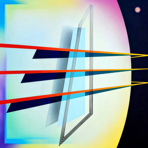 painting by Bérénice Mayaux, Variations 3 2023