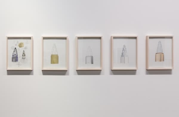 Shahpour Pouyan, Memory Drawings (Detail), 2015-16