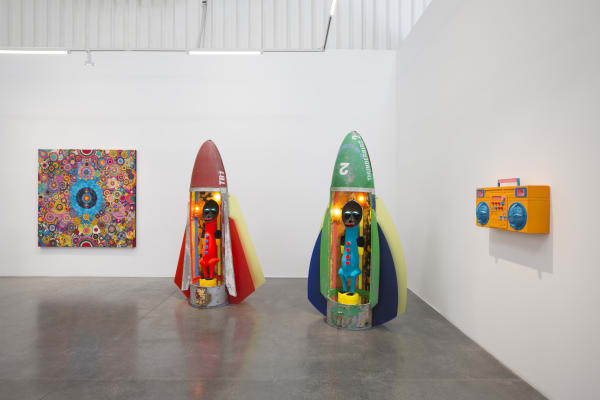Zak Ové, Star Liner, Installation View, 2018