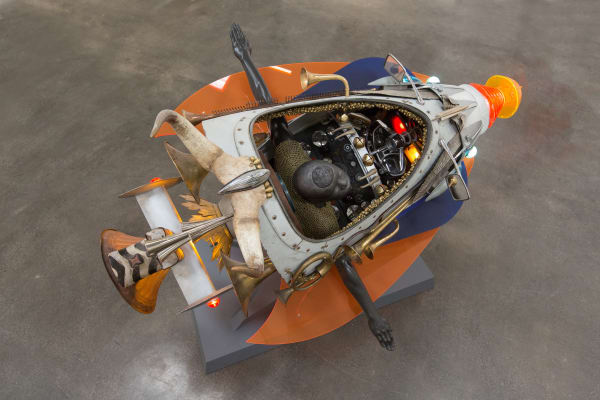 Zak Ové, Star Liner, Installation View, 2018