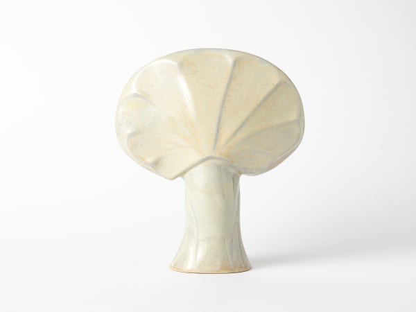 Palm, 2023-2024, Variation 3, Glazed stoneware, 25.5 x 22 x 9 cm.