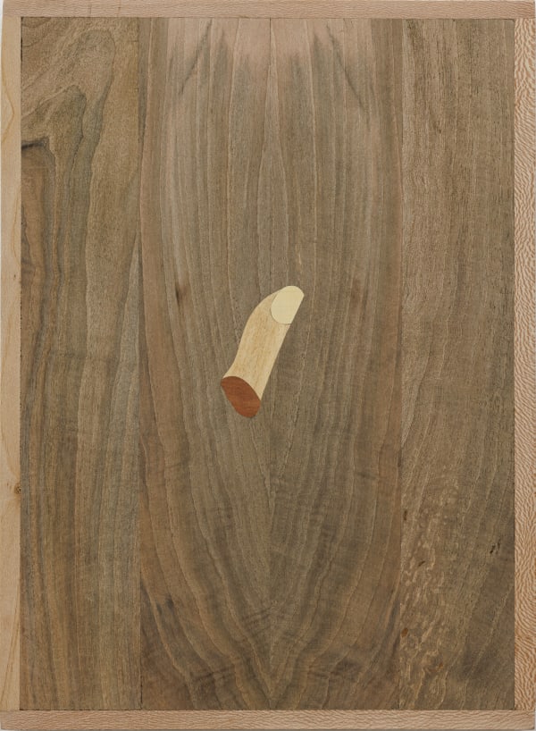 Farhad Ahrarnia My Finger, a Severed Thumb, no. 1, 2024 Variety of local wood indigenous to Pars region, Iran 37 x 27.2 x 2.5 cm