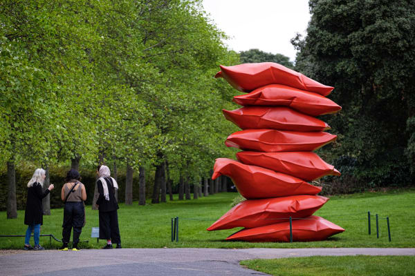 SHAIKHA AL MAZROU AT FRIEZE SCULPTURE 2022