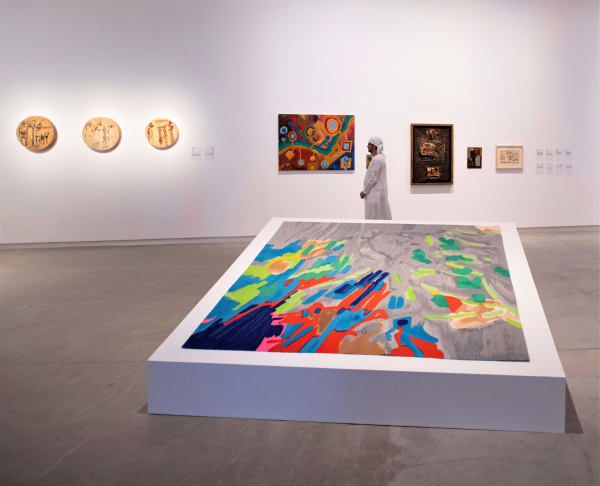 Mona Saudi & Mohamed Ahmed Ibrahim at Sharjah Art Foundation