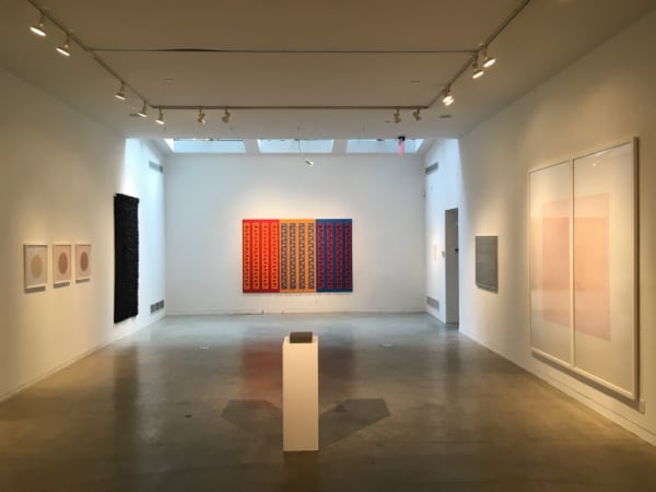 Installation view of 'Between Structure and Matter: Other Minimal Futures'