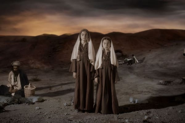 Larissa Sansour & Soren Lind . In the Future They Ate From the Finest Porcelain (Video still) . 2015