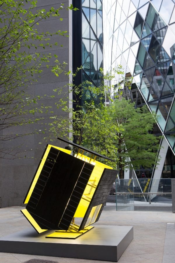 Nathaniel Rackowe in the 7th Edition of 'Sculpture in the City', London