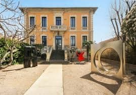 Nadia Kaabi-Linke and Nabil Nahas at Villa Datris