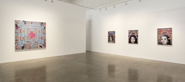 Asad Faulwell . 'In the Heart of the Cosmos ' . Installation view