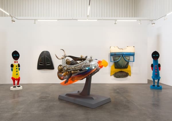 Installation view of 'Star Liner'