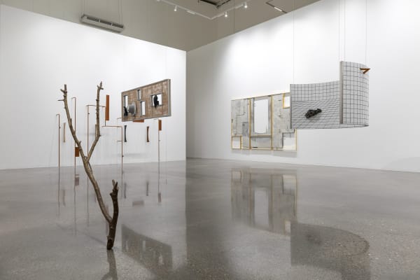Installation view, Ishmael Randall-Weeks, Desert Displacements, 11 Jan - 9 Feb 2024. Photo by Ismail Noor of Seeing Things. Courtesy of the artist and Lawrie Shabibi.