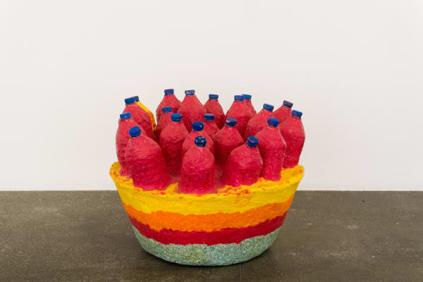 Mohamed Ahmed Ibrahim, 'Fruit basket', 2010, Plastic bottles, papier-mâché.