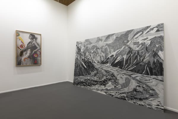 Installation view, Lawrie Shabibi at Art Dubai 2023, Contemporary sector. Photographed by Ismail Noor of Seeing Things. Courtesy of the...