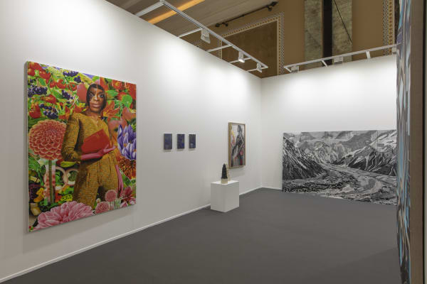 Installation view, Lawrie Shabibi at Art Dubai 2023, Contemporary sector. Photographed by Ismail Noor of Seeing Things. Courtesy of the...